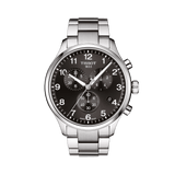 Tissot Men's Stainless Steel Quartz Chronograph Sport Watch Black Dial T116.617.11.057.01