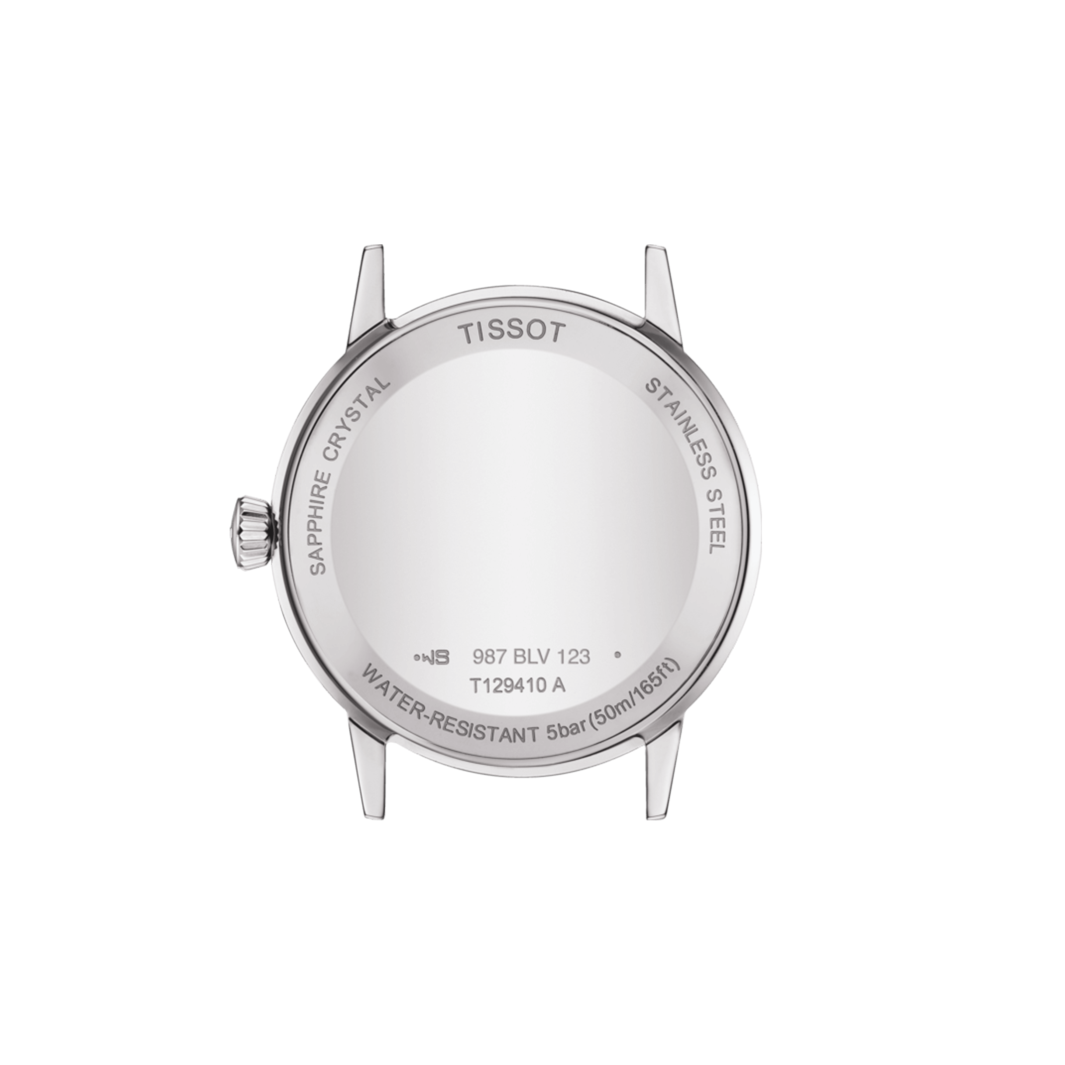 Tissot Men's T-Classic Stainless Steel Quartz Dream Watch White Dial T129.410.16.013.00