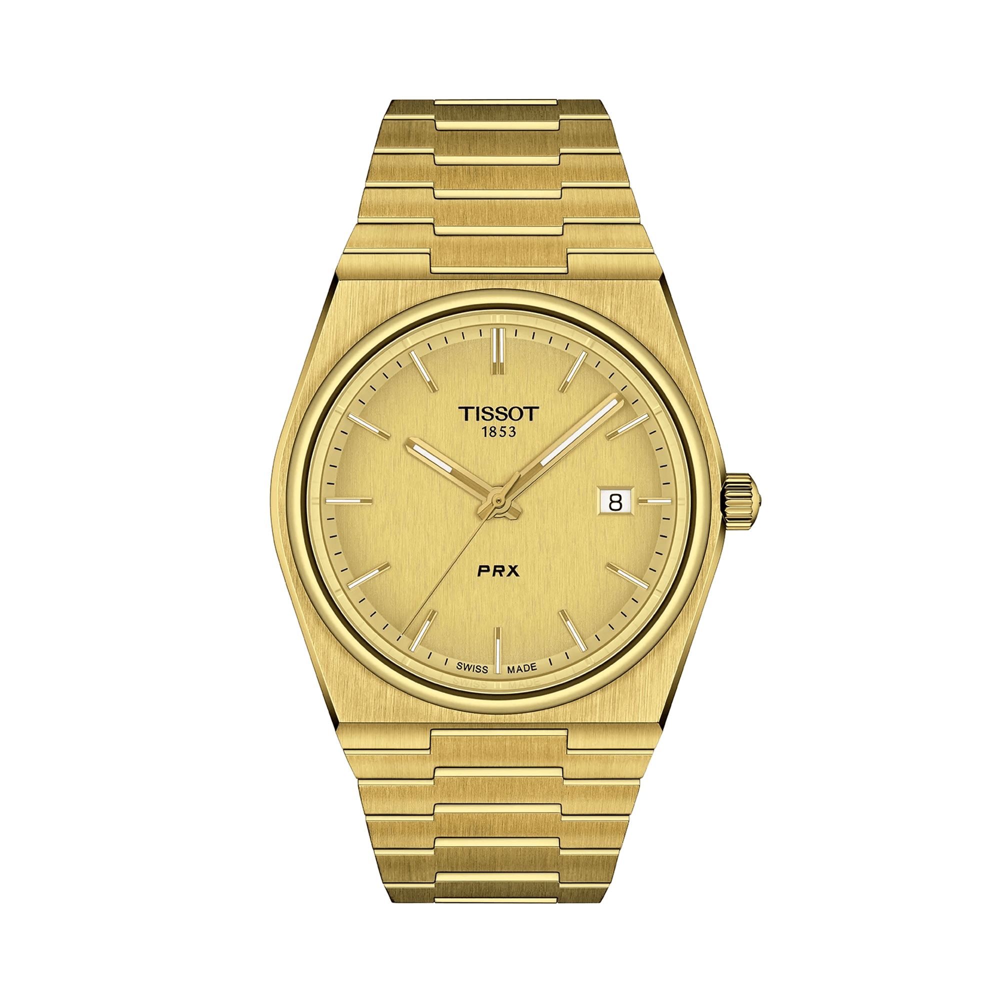 Tissot PRX Men's 40mm Gold PVD Quartz Watch T137.410.33.021.00