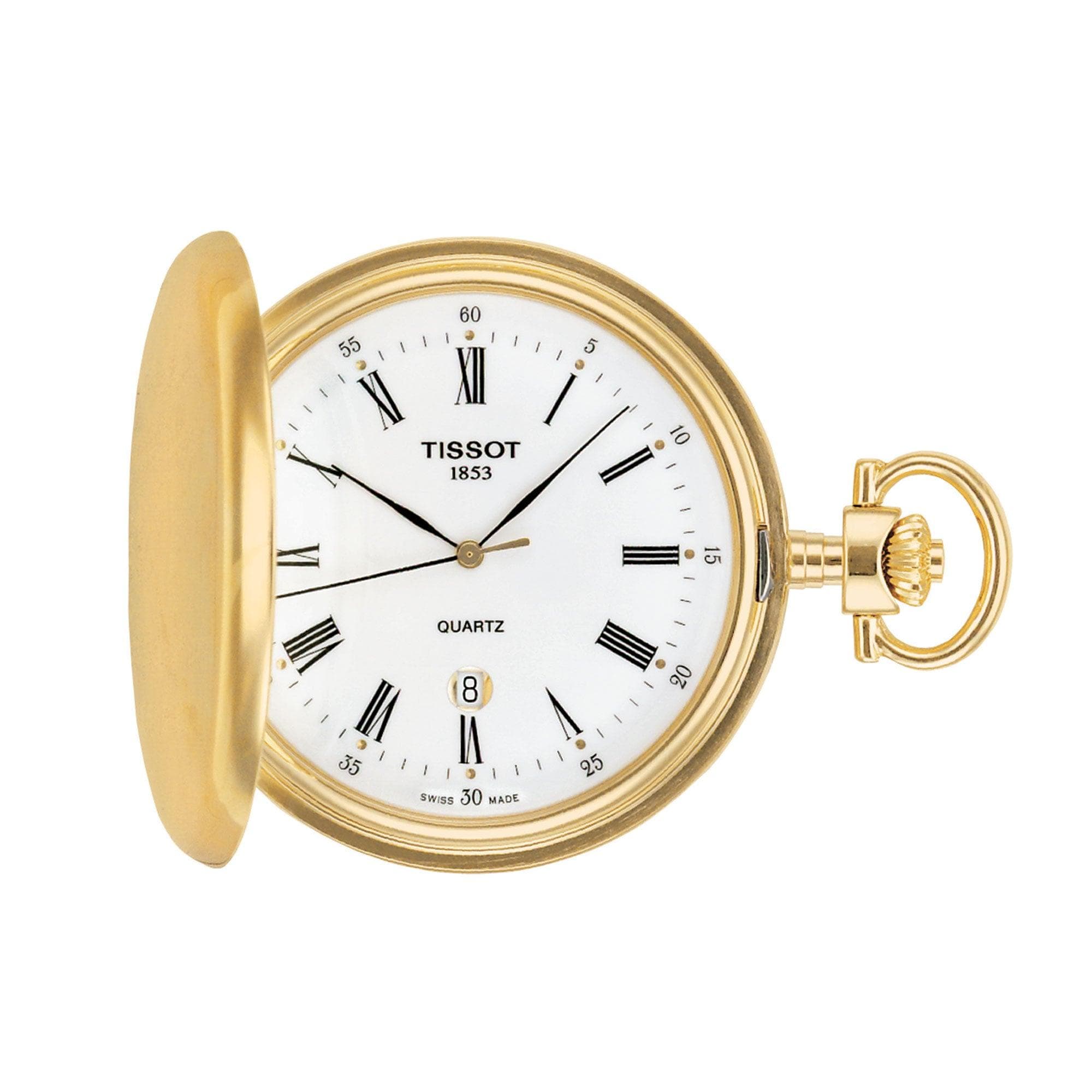 Tissot Savonnette Quartz Dial Pocket Watch T83.4.553.13