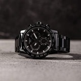 Tissot T-Sport Men's 45.50mm Black and Steel Quartz Chronograph Watch T125.617.33.051.00