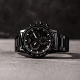 Tissot T-Sport Men's 45.50mm Black and Steel Quartz Chronograph Watch T125.617.33.051.00