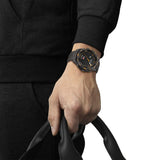 Tissot T-Sport Men's 47.50mm Black Titanium Solar Watch T121.420.47.051.04