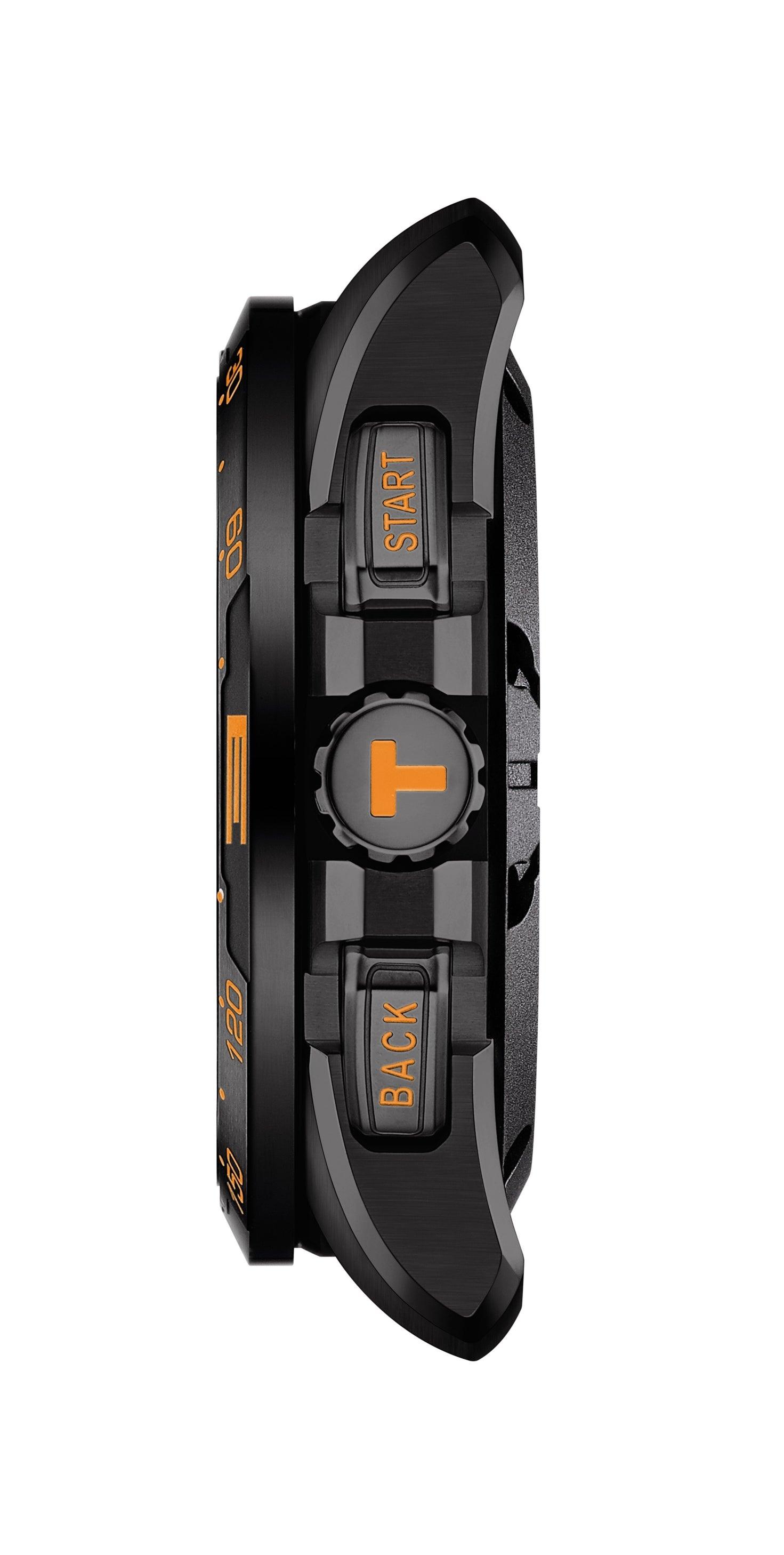 Tissot T-Sport Men's 47.50mm Black Titanium Solar Watch T121.420.47.051.04 - Wallace Bishop