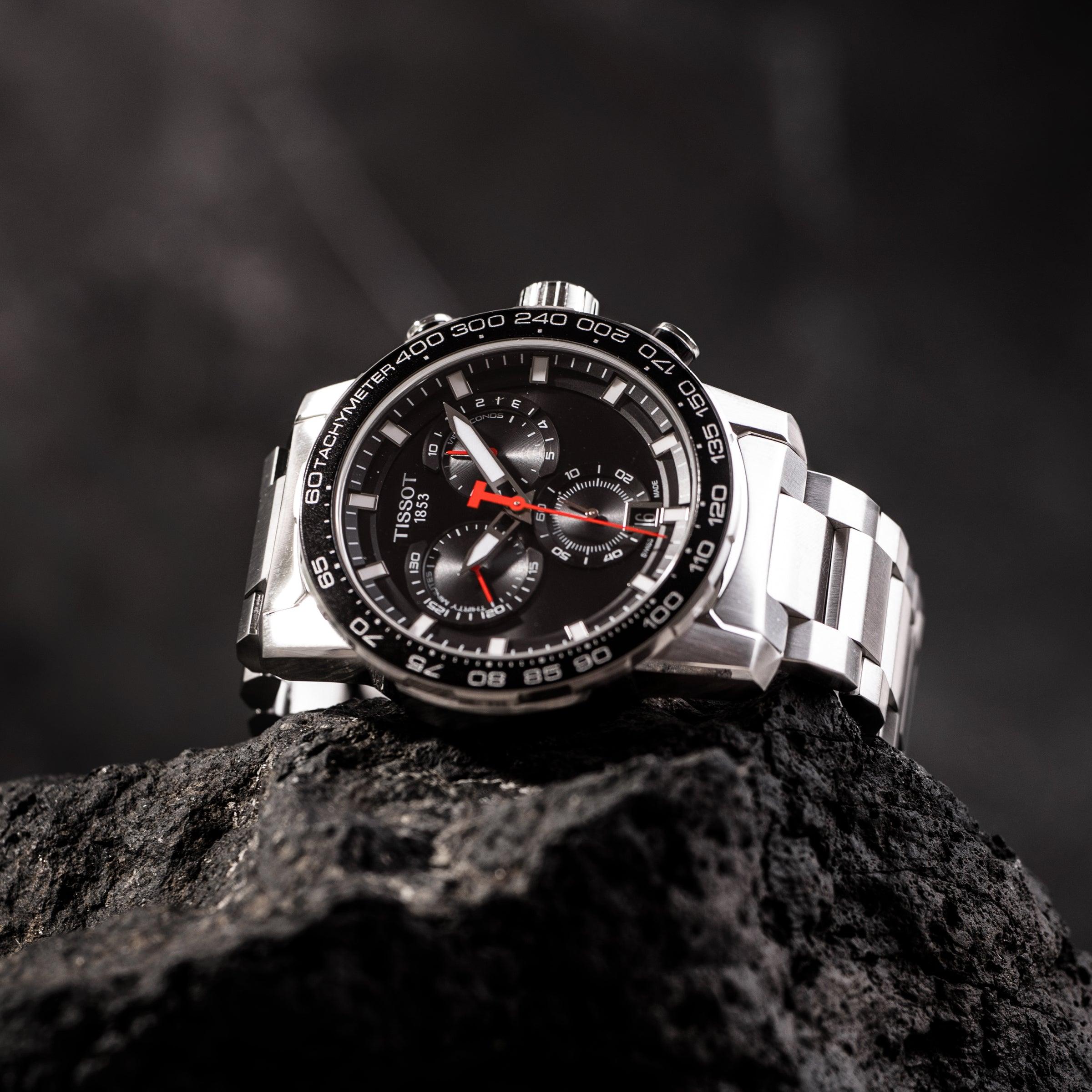 Tissot T-Sport Stainless Steel Quartz Chronograph Watch