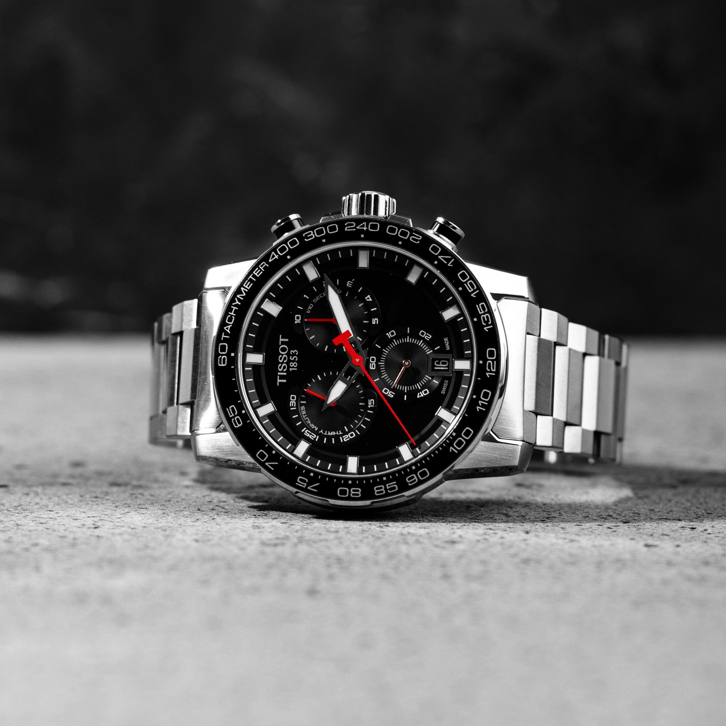 Tissot T-Sport Stainless Steel Quartz Chronograph Watch