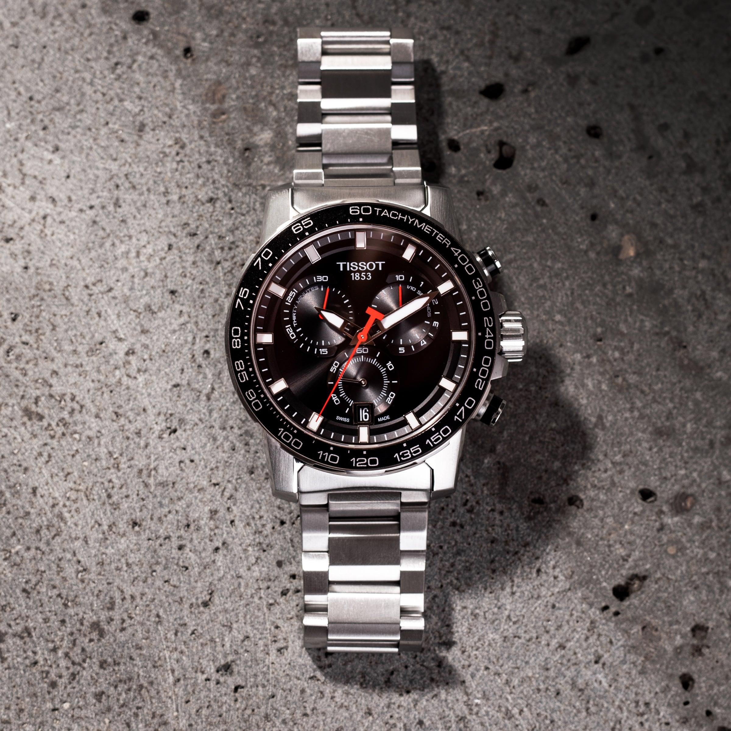 Tissot T-Sport Stainless Steel Quartz Chronograph Watch