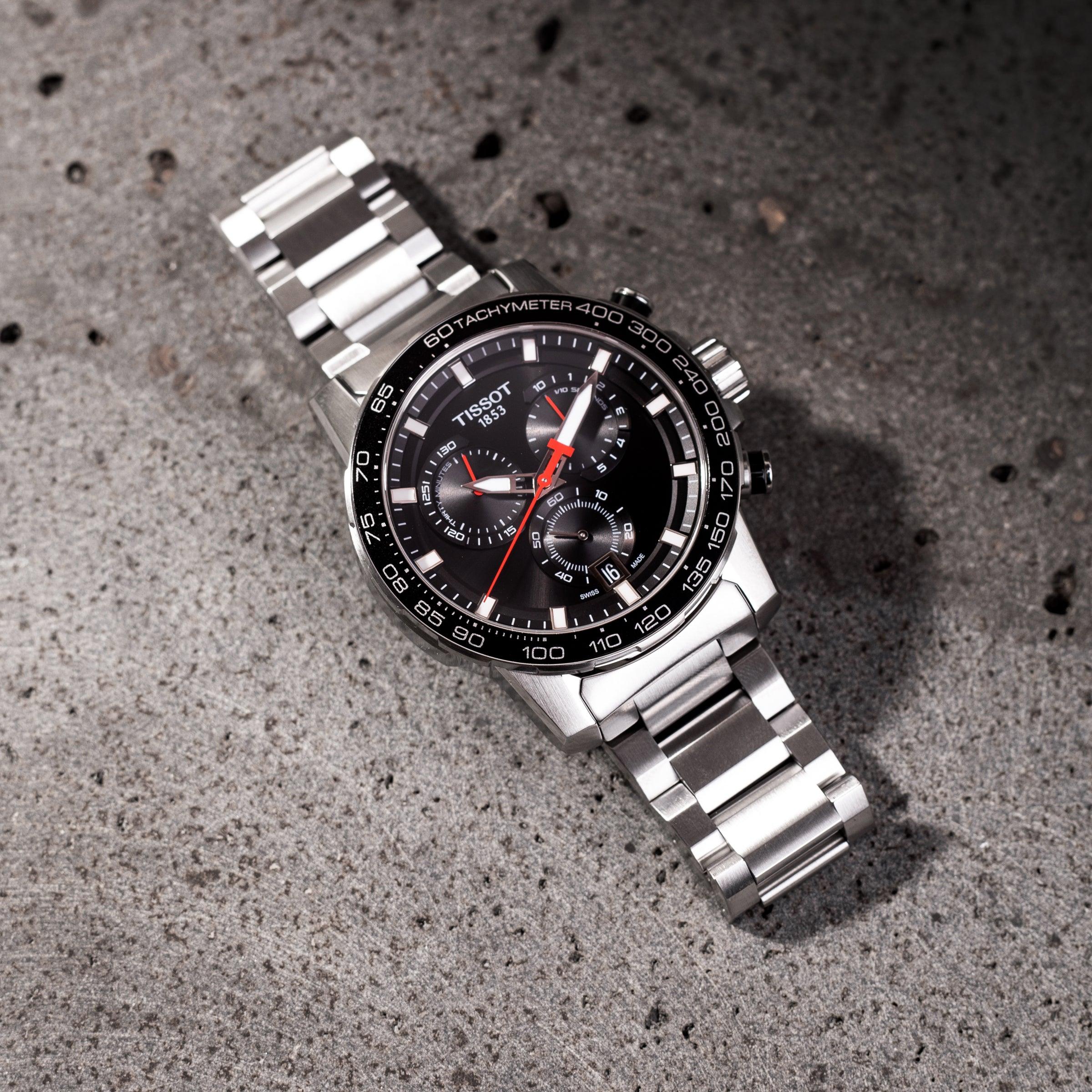 Tissot T-Sport Stainless Steel Quartz Chronograph Watch