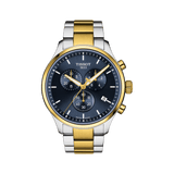 Tissot T-Sport XL Men's 45mm Stainless Steel & Yellow IP Quartz Chronograph Watch T116.617.22.041.00 - Wallace Bishop