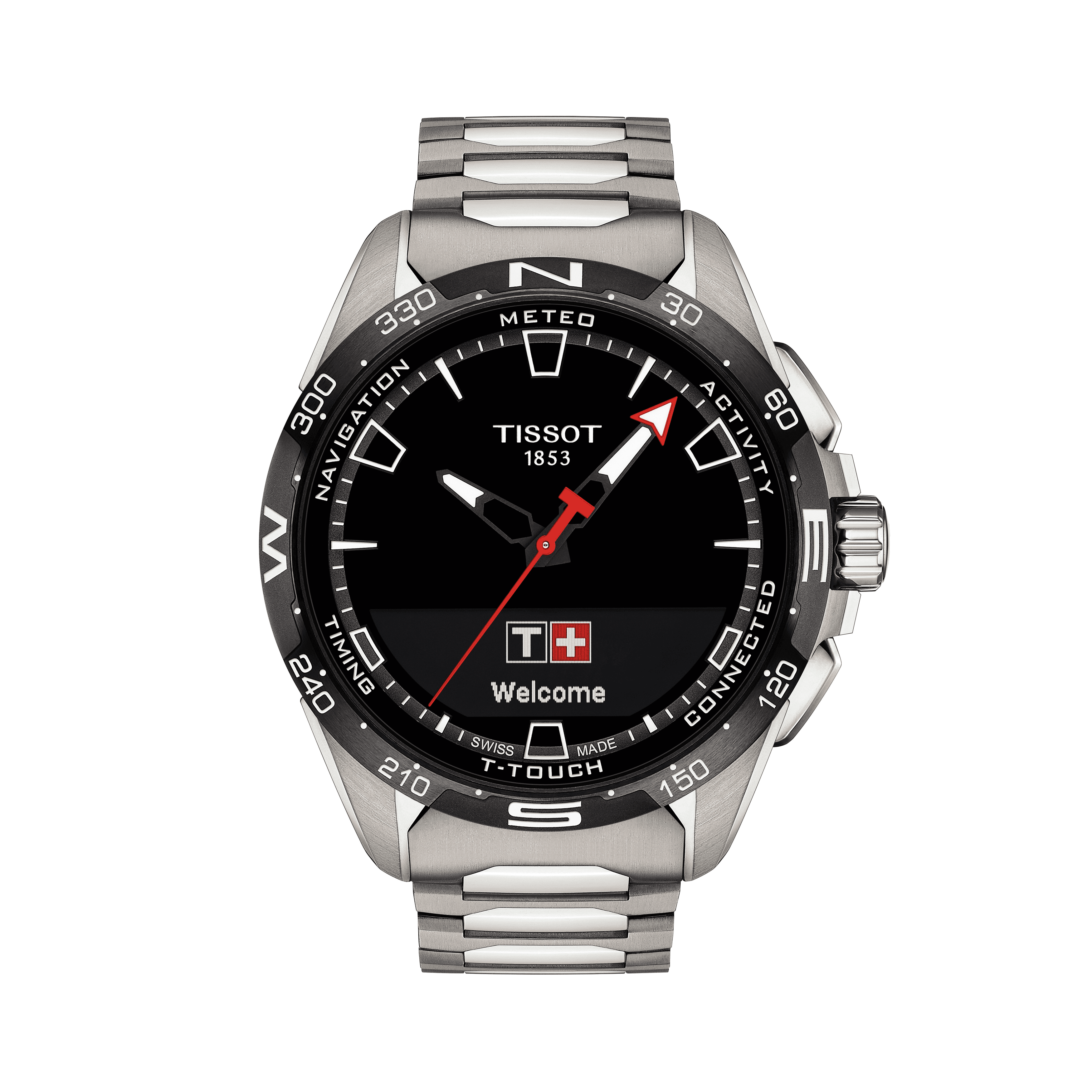 Tissot T-Touch T-Sport Men's 47.5mm Solar LCD Watch T121.420.44.051.00