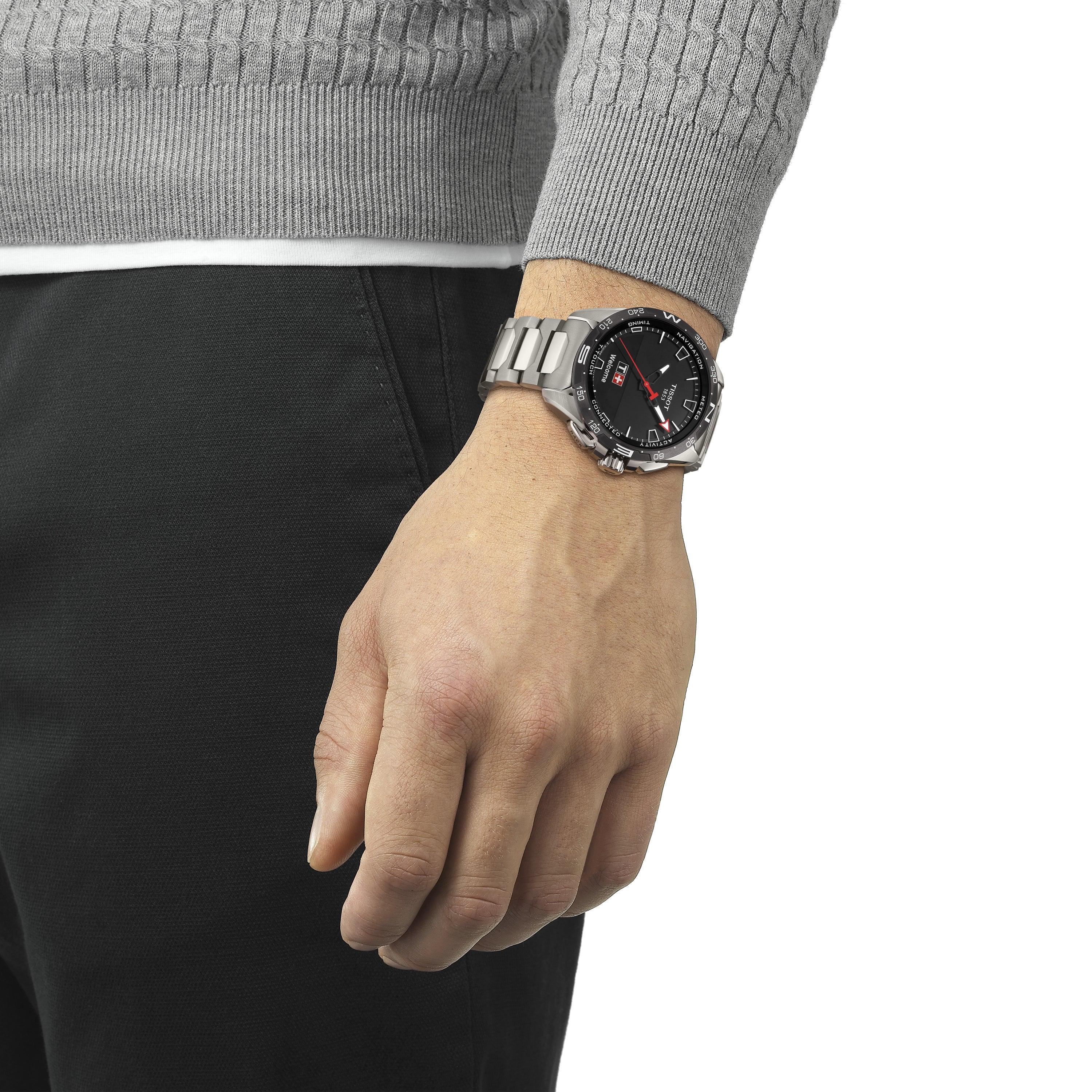 Tissot T-Touch T-Sport Men's 47.5mm Solar LCD Watch T121.420.44.051.00