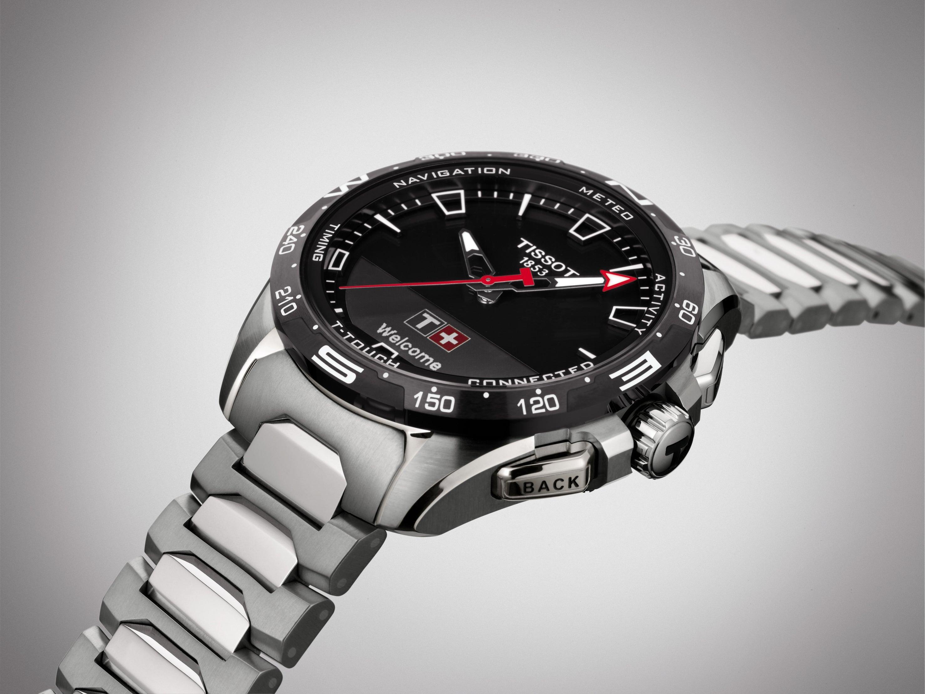 Tissot T-Touch T-Sport Men's 47.5mm Solar LCD Watch T121.420.44.051.00