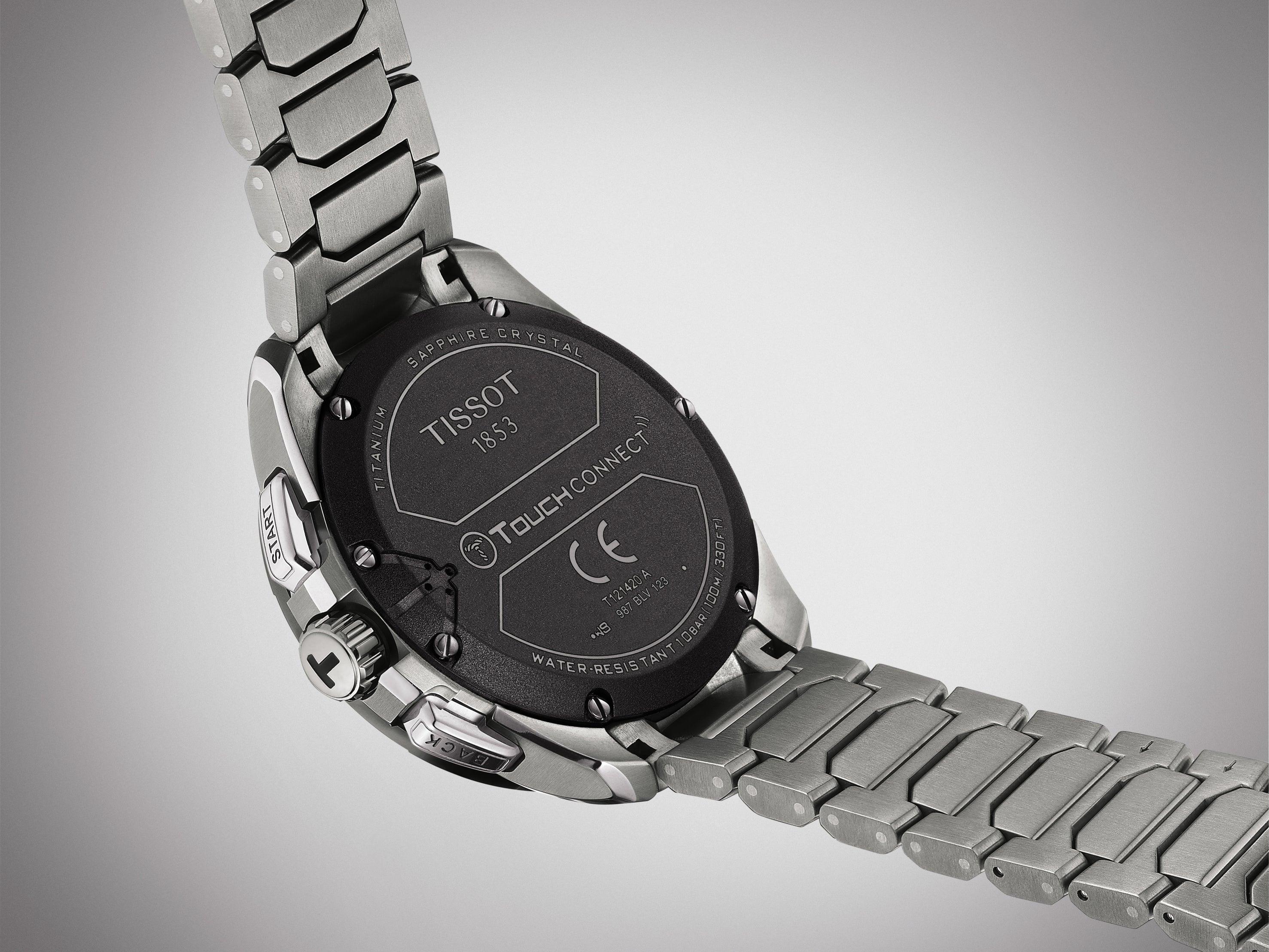 Tissot T-Touch T-Sport Men's 47.5mm Solar LCD Watch T121.420.44.051.00