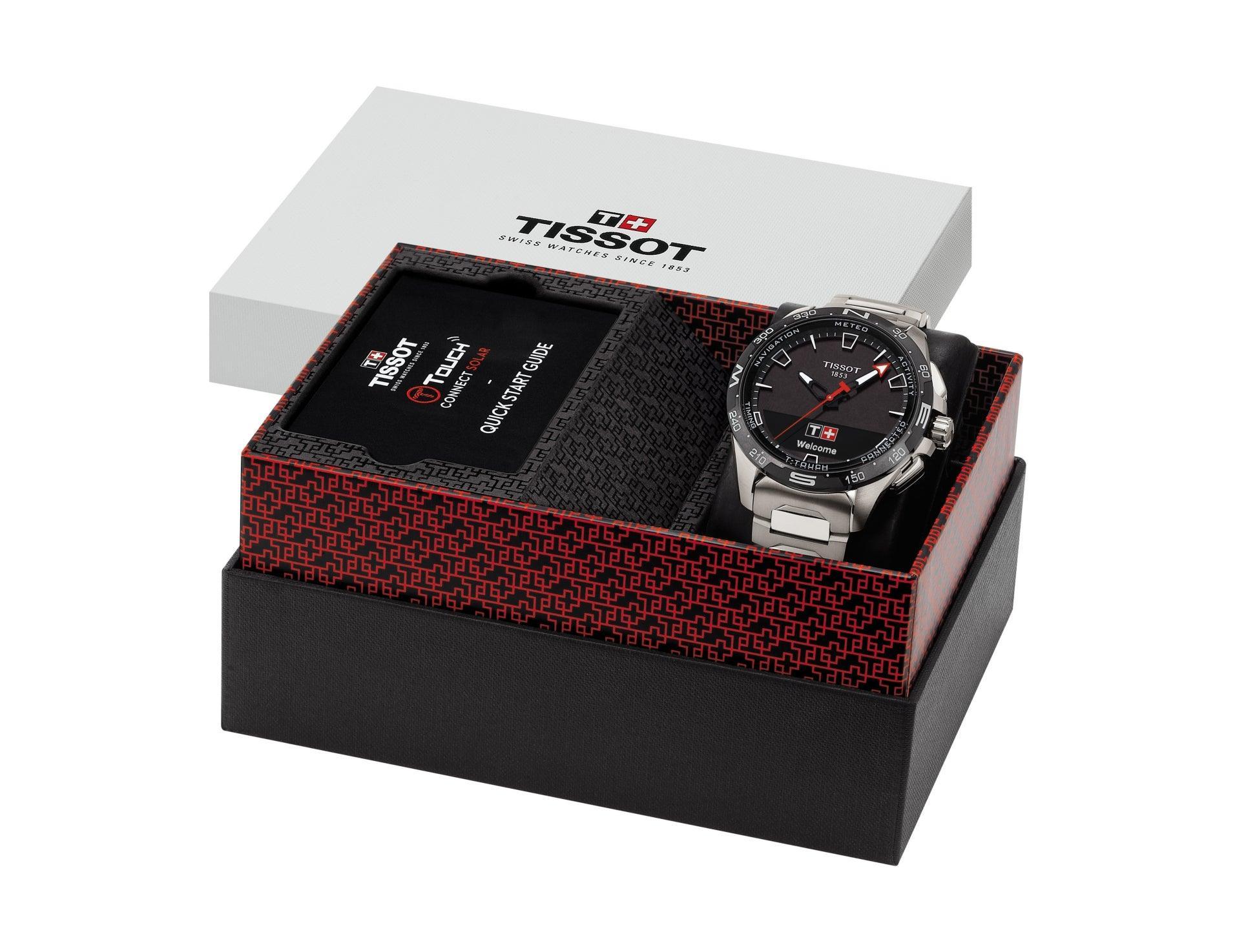 Tissot T-Touch T-Sport Men's 47.5mm Solar LCD Watch T121.420.44.051.00