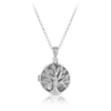 Tree Locket Pendant in Sterling Silver - Wallace Bishop