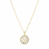 Tree of Life Pendant in 9ct Yellow Gold