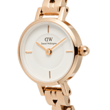 Daniel Wellington Petite Mini Arch 3-link White Rose Gold