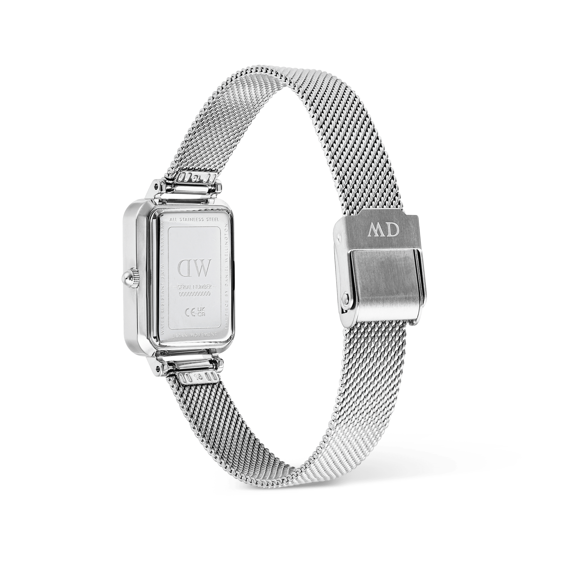 Daniel Wellington Quadro SterlingRoman Numerals Date