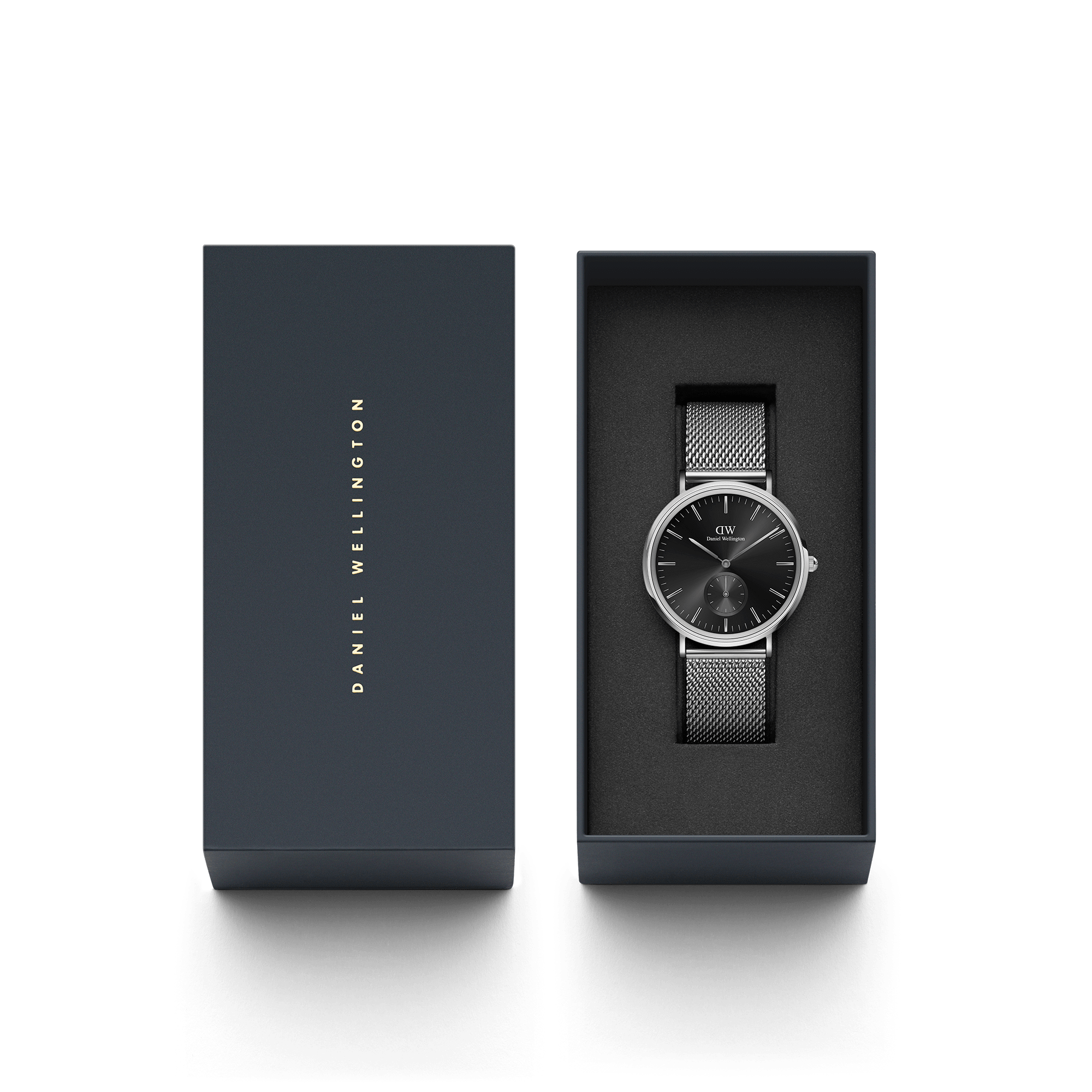 Daniel Wellington Classic Multi-Eye 40 Sterling S Onyx Watch