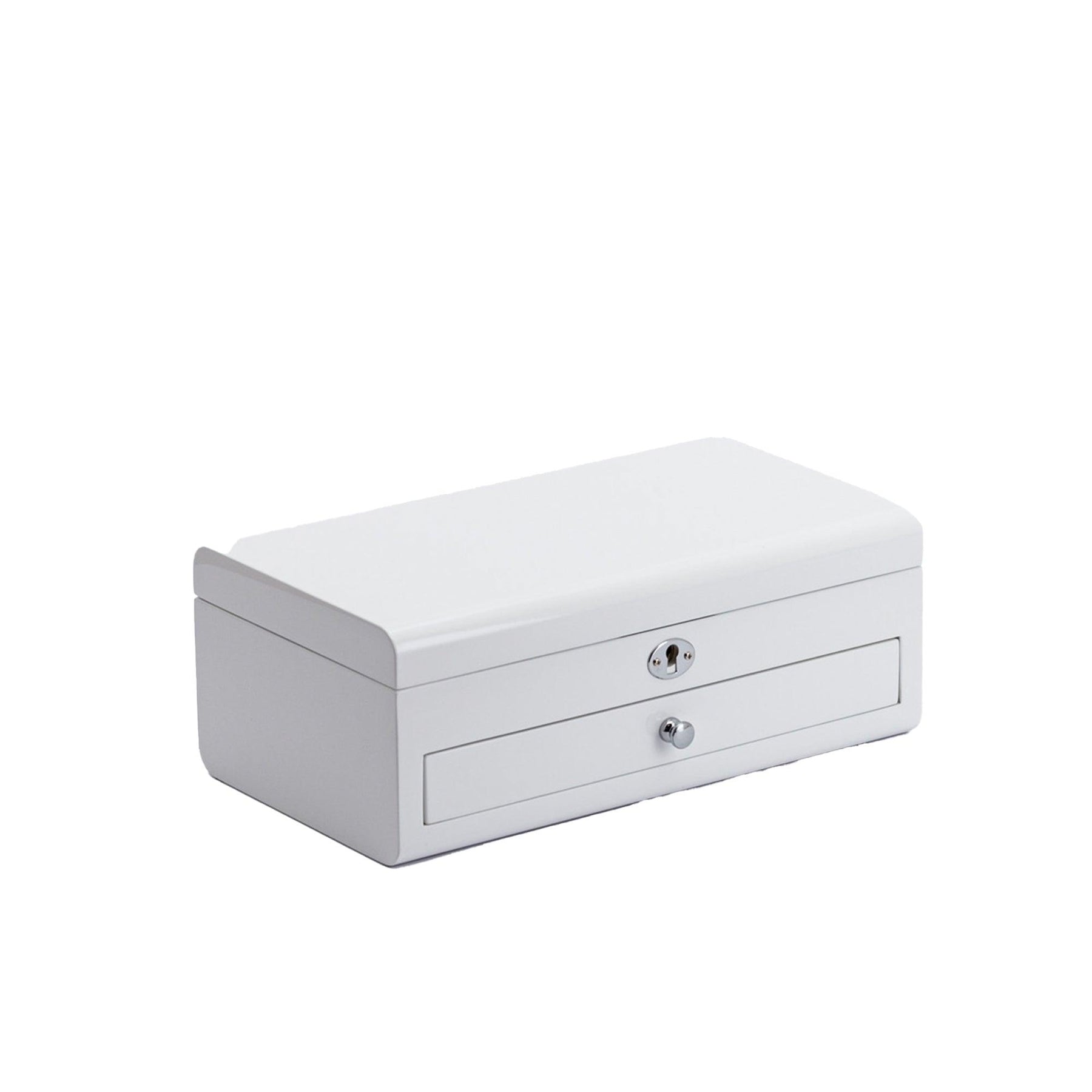 White Timber Jewellery Box - Wallace Bishop