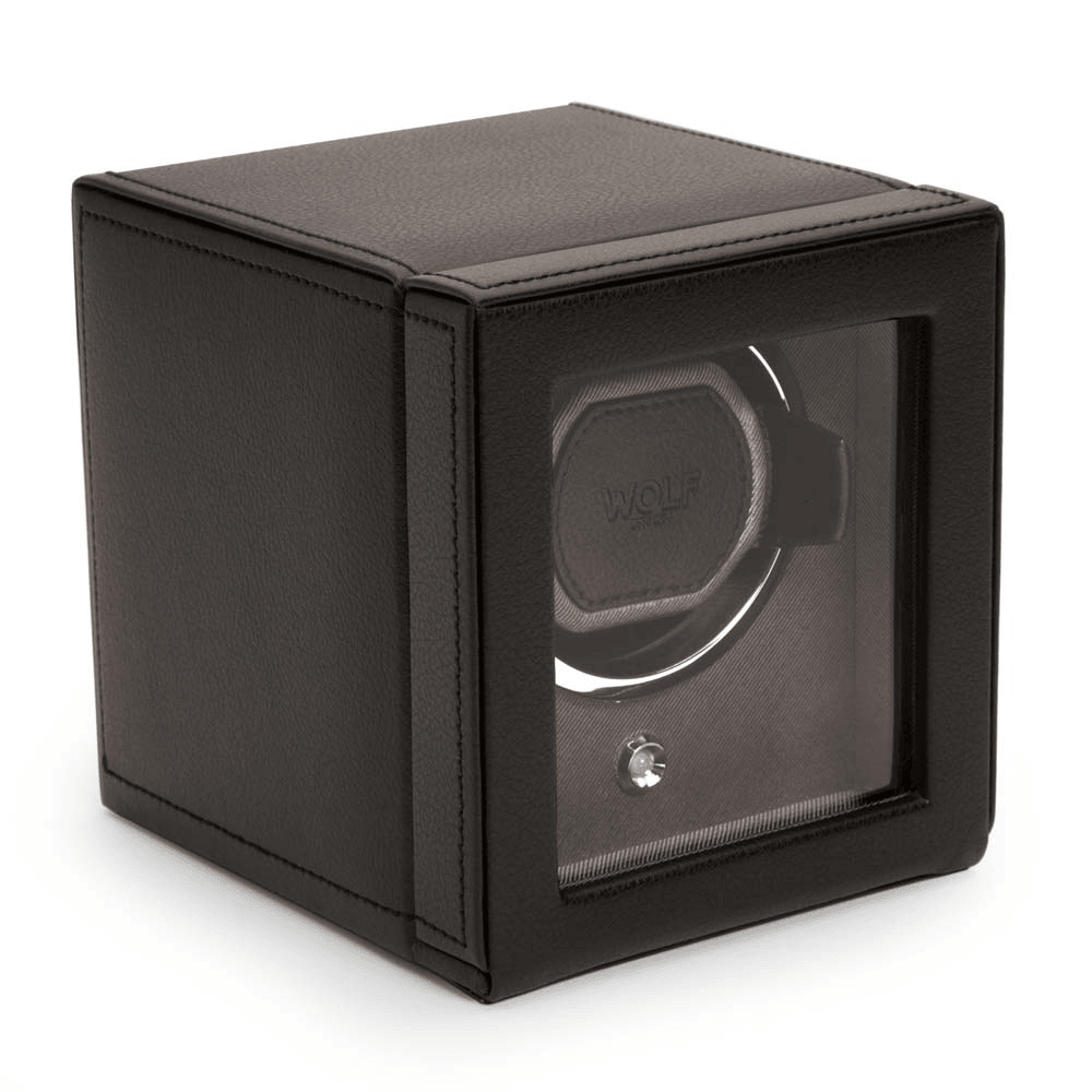 Wolf Men's Leather Cub Watch Winder 461103