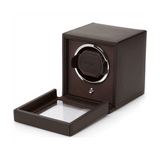 Wolf Men's Leather Cub Watch Winder With Cover 461106 - Wallace Bishop