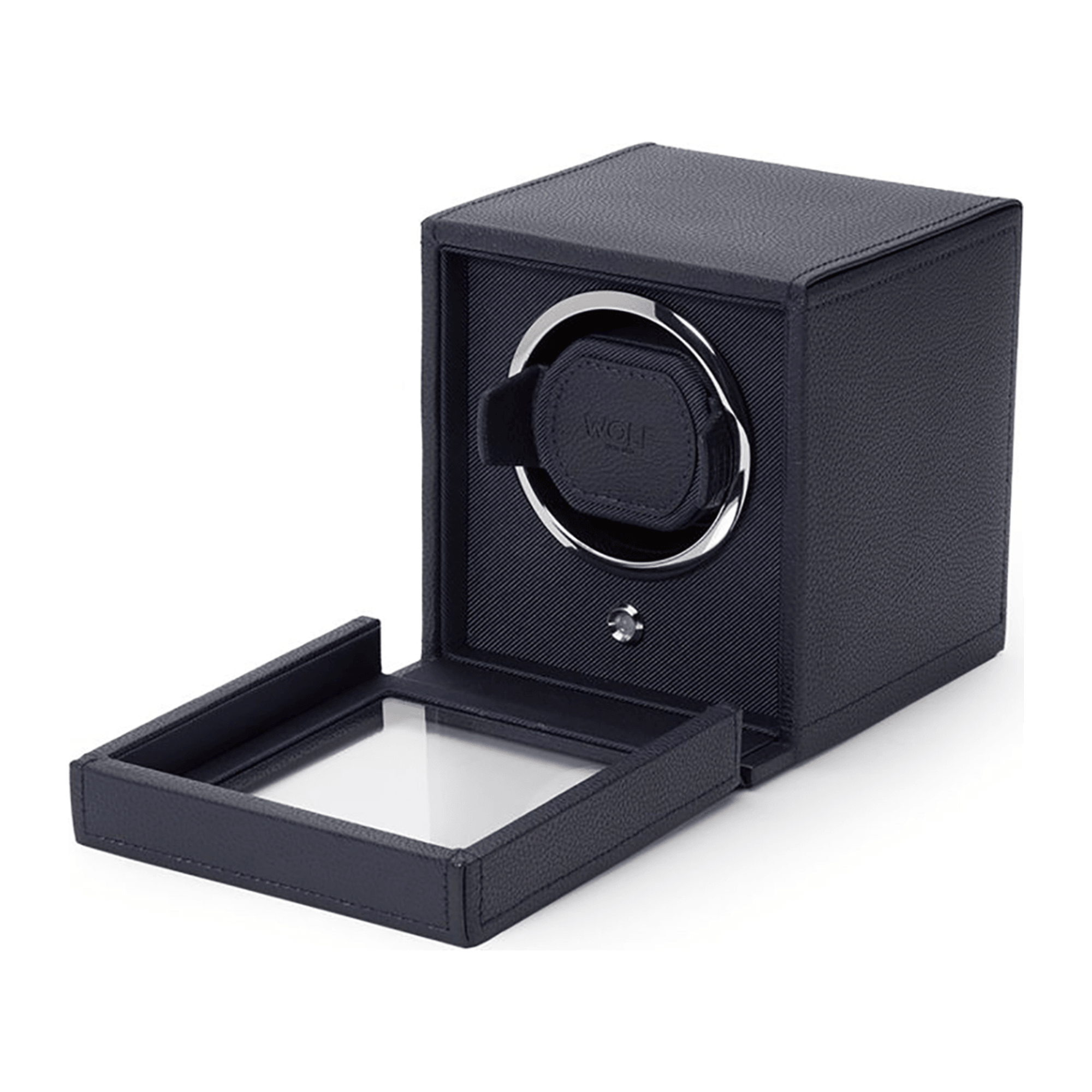 Wolf Men's Leather Cub Watch Winder With Cover 461117