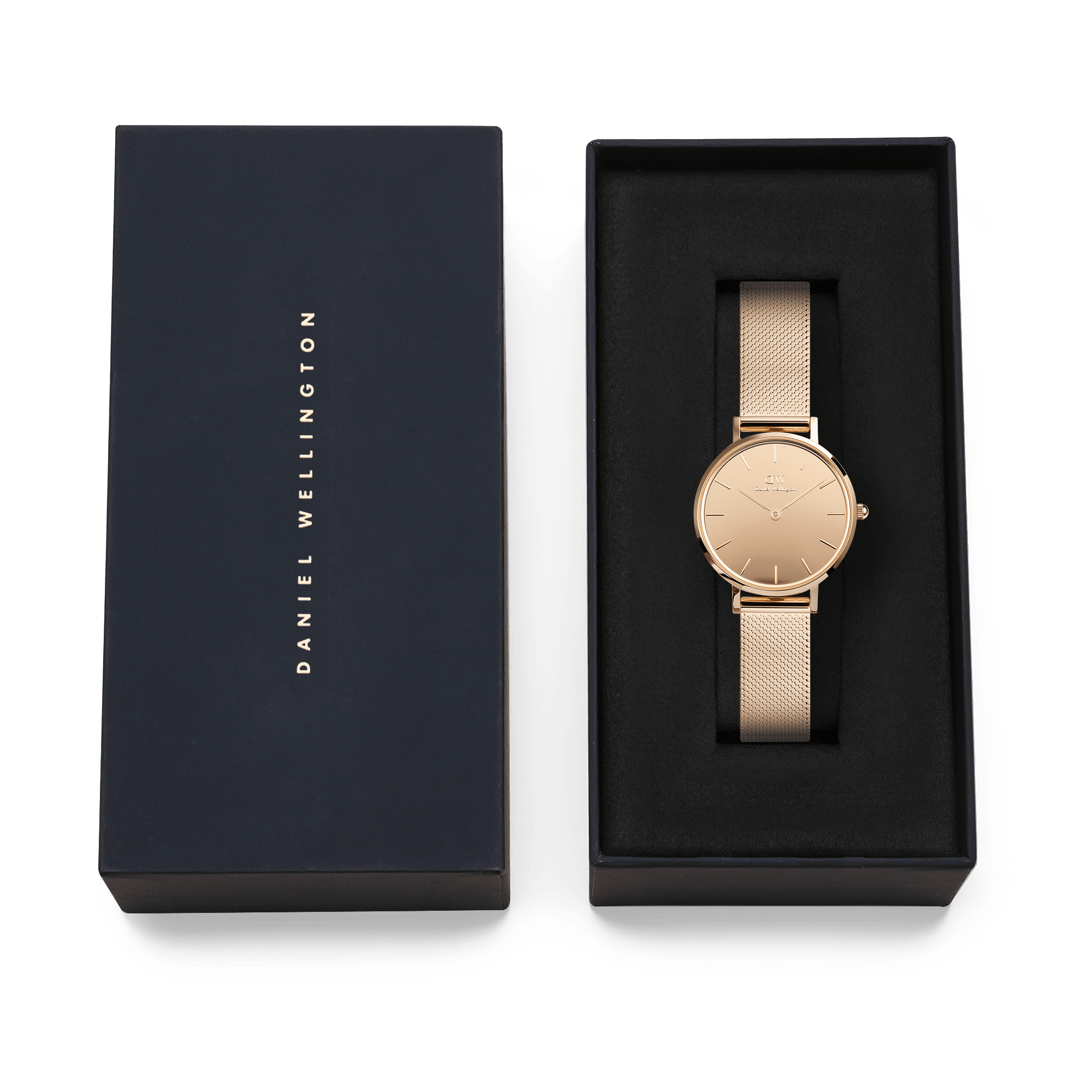 Daniel Wellington Petite Reflection Rose Gold Watch