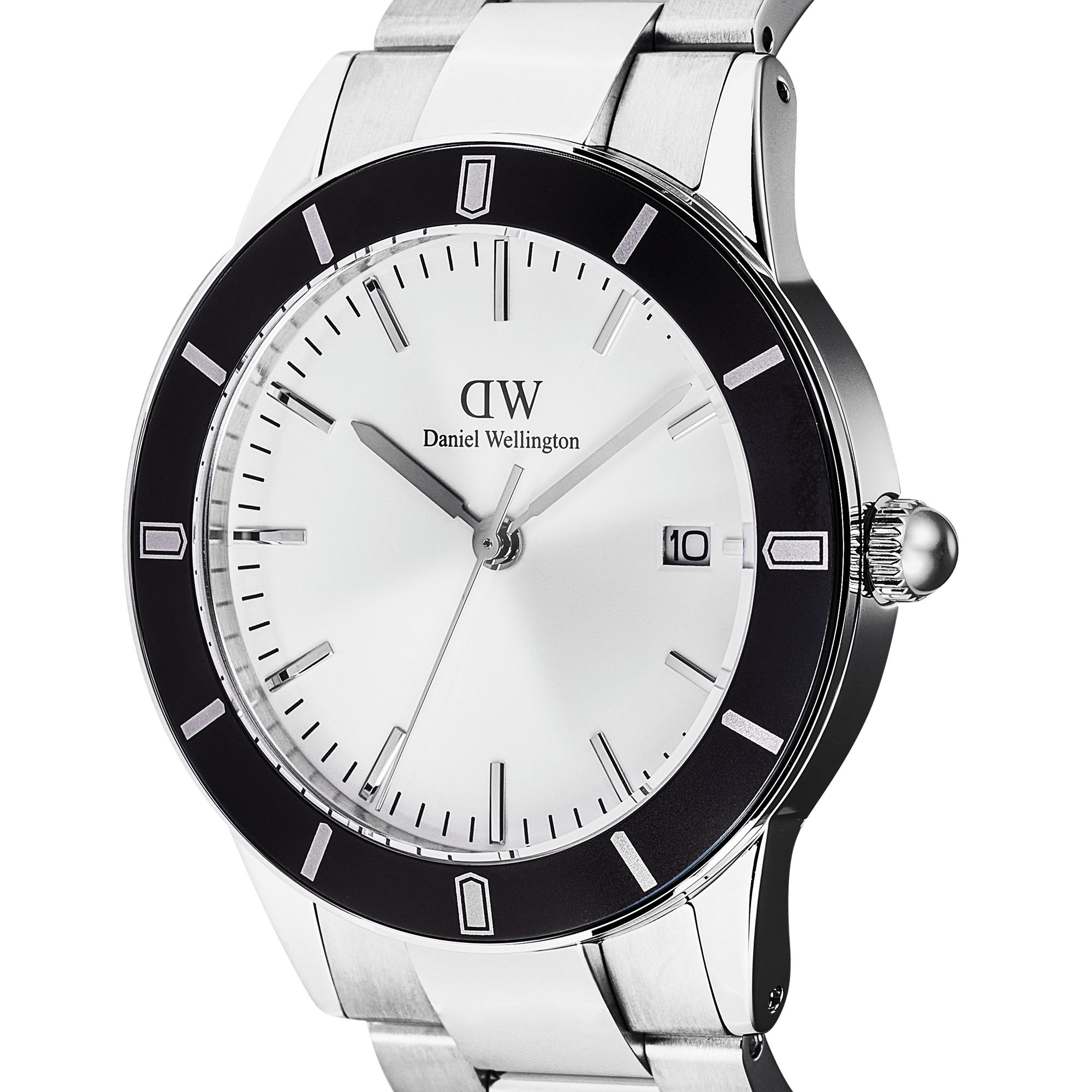 Daniel Wellington Iconic Paradigma Link Black Bezel Watch
