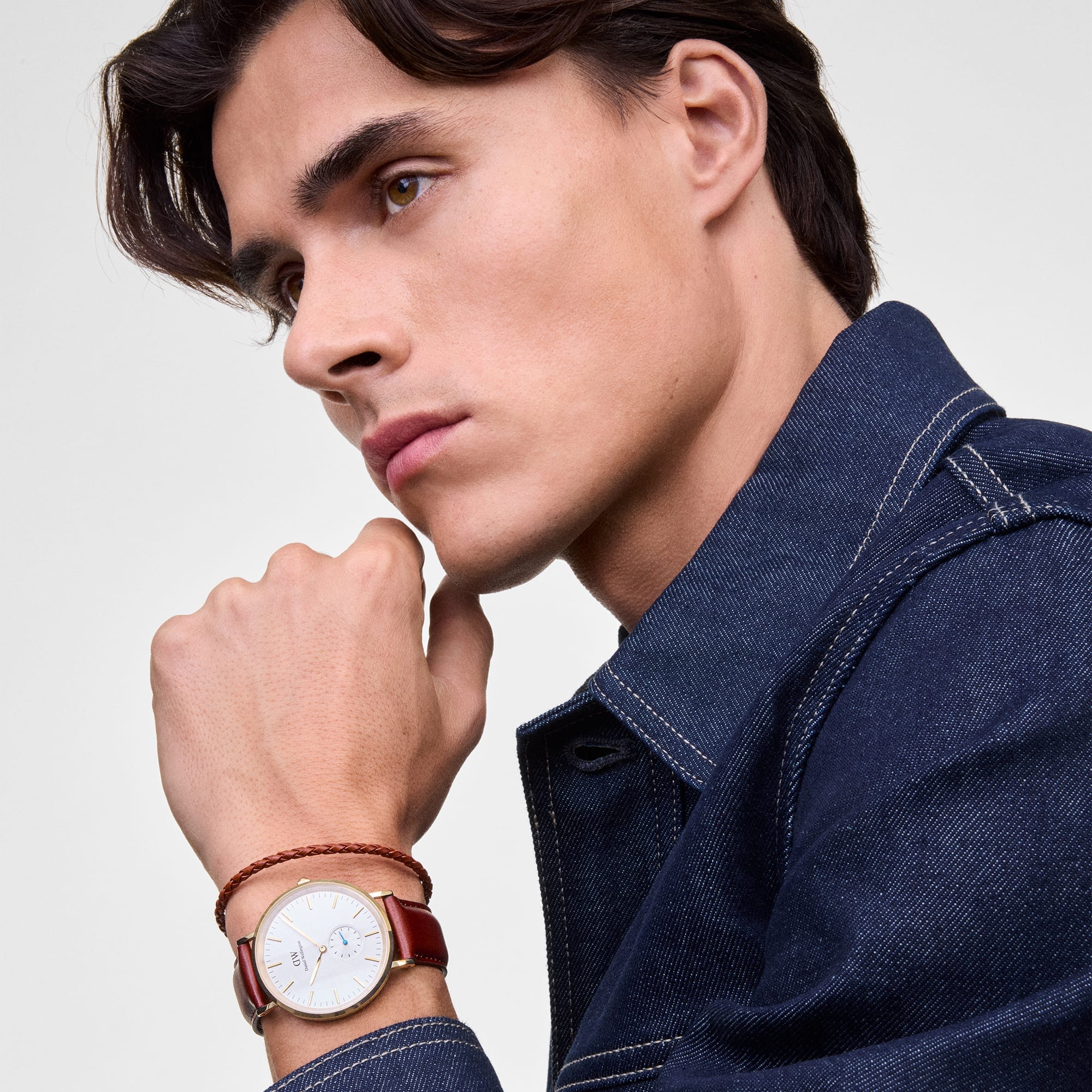 Daniel Wellington Classic Multi-EyeSt Mawes Off-white Sunray Rose Gold
