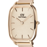 Daniel Wellington Marlon Wire Linen Rose Gold Watch