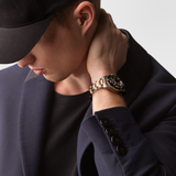 Longines Stainless Steel & Rose IP Hydro Conquest Men's 41mm Diver Automatic Watch L3.781.3.58.7