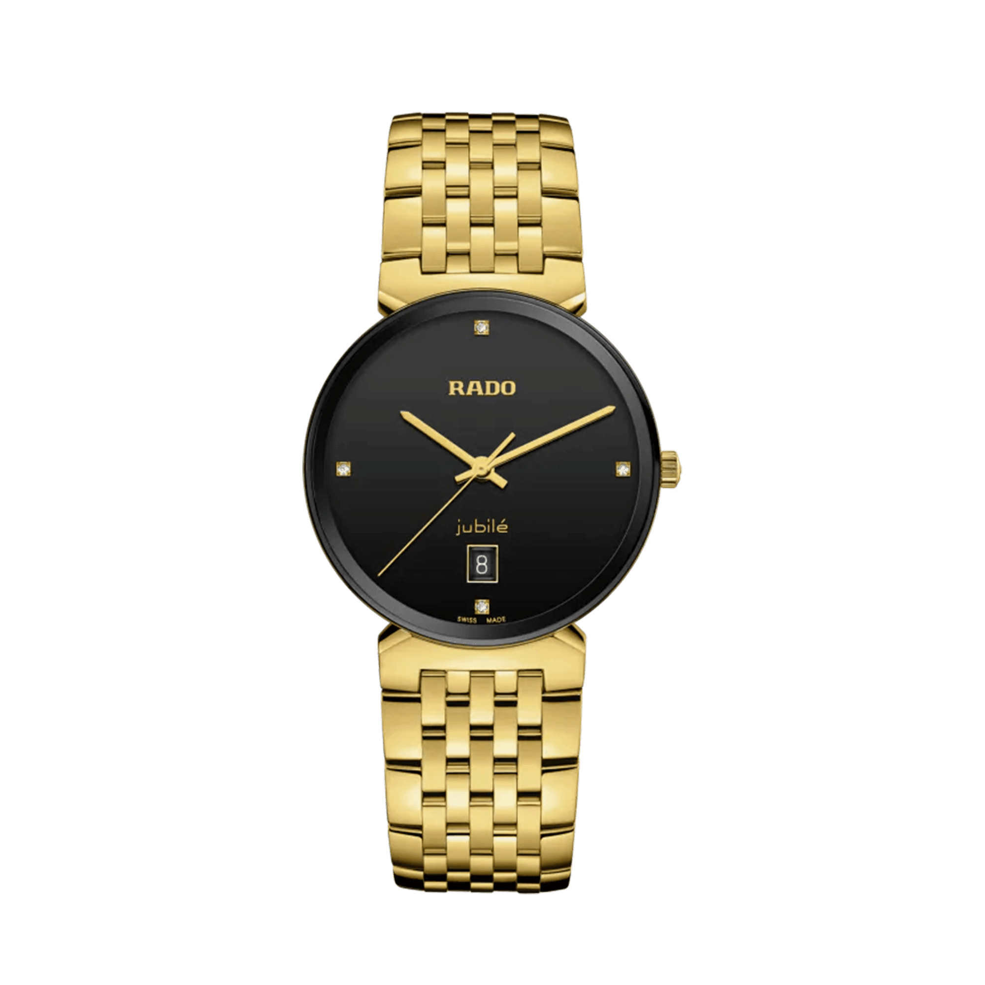 Rado Florence Men's 38mm Gold PVD Quartz Watch R48914703
