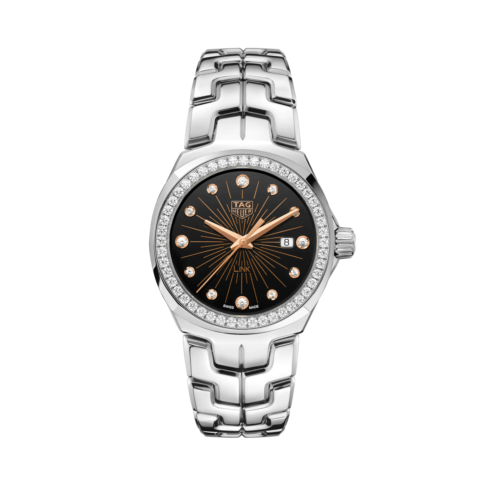TAG Heuer Women's Link 32mm Stainless Steel Quartz Watch WBC131G.BA0649 - Wallace Bishop