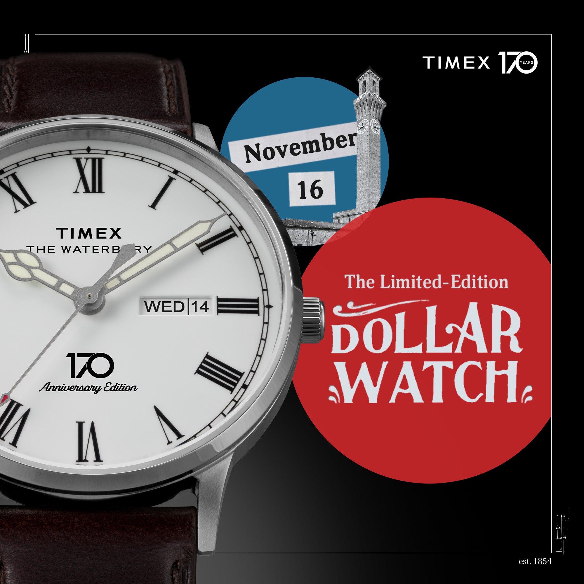 Time Waits For No One: Limited-Edition $1 Timex Watch