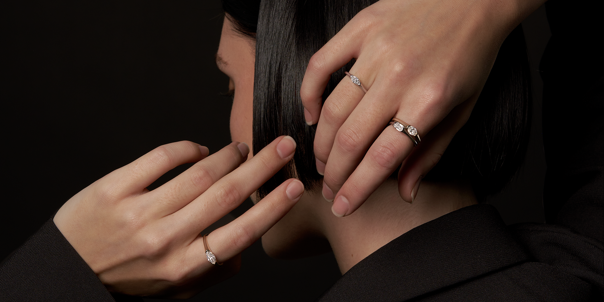 White Gold Rings with Lab Grown Diamonds: The Modern Elegance Redefined