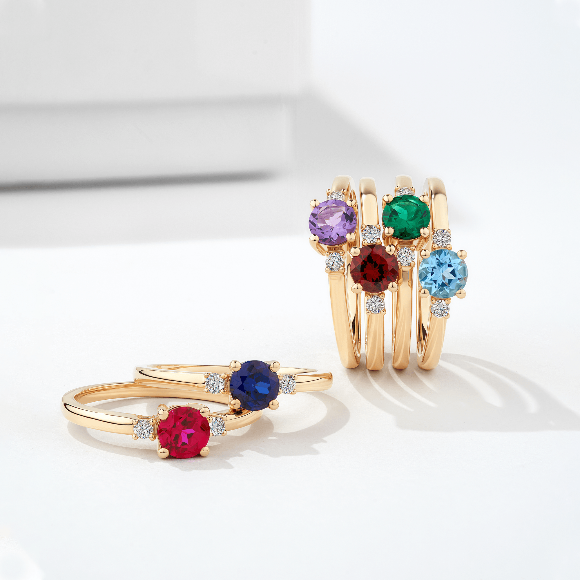 Birthstone & Diamond Rings - Wallace Bishop