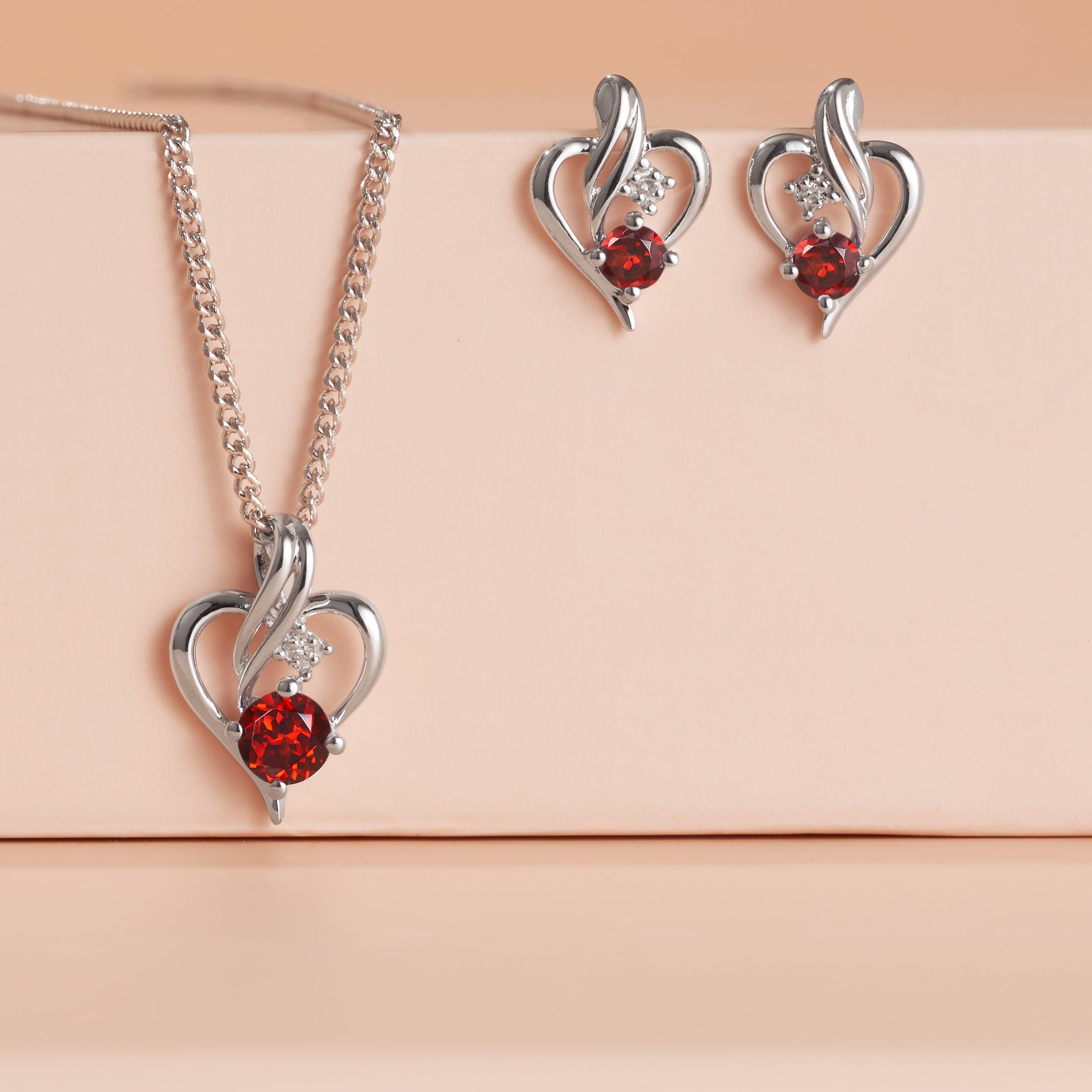 Sterling Silver Birthstone & Diamond - Wallace Bishop