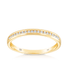 0.10ct TW Diamond Anniversary Band in 18ct Yellow Gold
