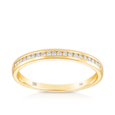 0.10ct TW Diamond Anniversary Band in 18ct Yellow Gold - Wallace Bishop