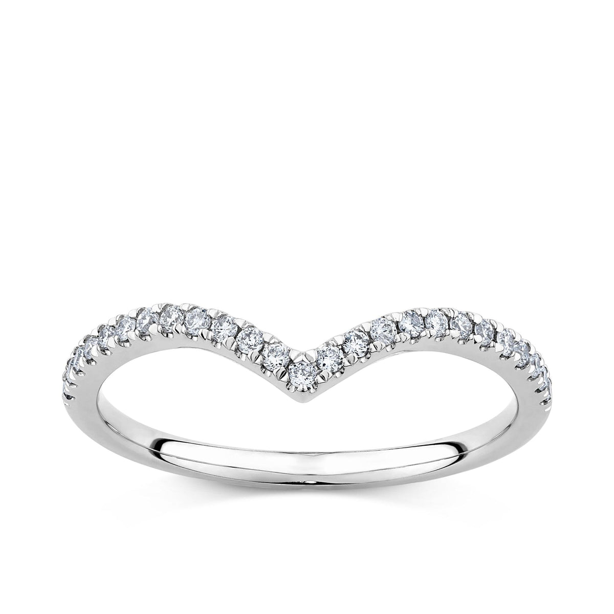 0.15ct TW Diamond Dress Ring in 9ct White Gold - Wallace Bishop