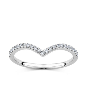 0.15ct TW Diamond Dress Ring in 9ct White Gold - Wallace Bishop