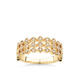 0.15ct TW Diamond Dress Ring in 9ct Yellow Gold - Wallace Bishop