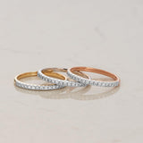 0.15ct TW Diamond Wedding & Anniversary Band in 9ct White Gold