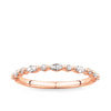 0.25ct TW Diamond Band in 9ct Rose Gold