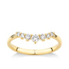 0.25ct TW Diamond Dress Wedding Ring 9ct Yellow Gold