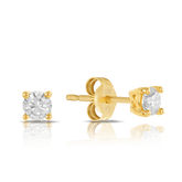 0.25ct TW Diamond Stud Earrings in 9ct Yellow Gold - Wallace Bishop