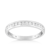 0.25ct TW Diamond Wedding & Anniversary Band in 18ct White Gold