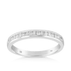 0.25ct TW Diamond Wedding & Anniversary Band in 18ct White Gold