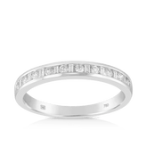 0.25ct TW Diamond Wedding & Anniversary Band in 18ct White Gold - Wallace Bishop